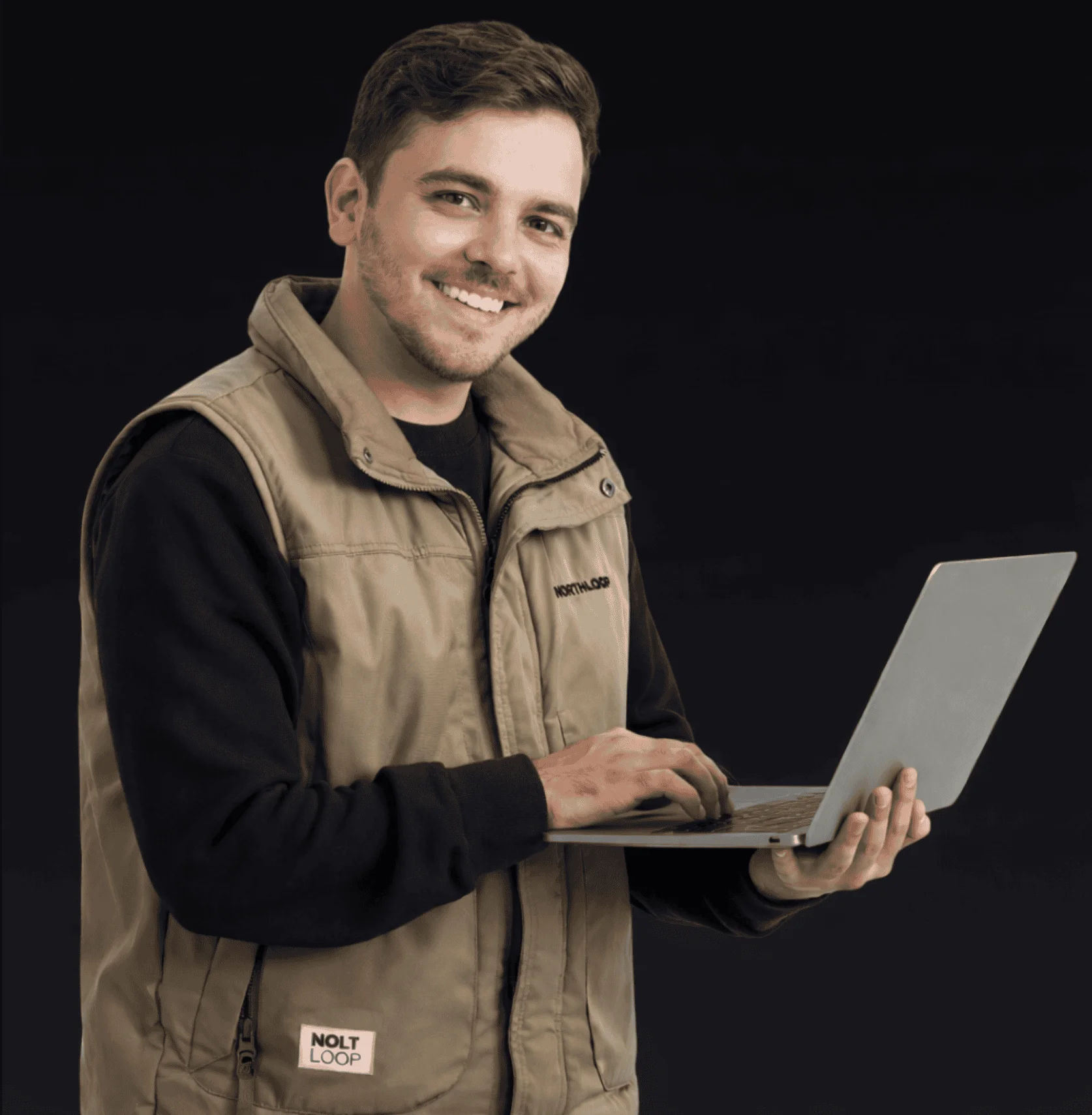 Frustrated landlord with paperwork